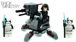 LEGO Star Wars 75197 ●  FIRST ORDER SPECIALISTS BATTLE PACK  [Speed Build]