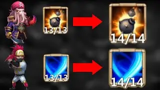 Skill 14 insane buff for Ronin and Dread Drake | Castle Clash