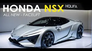 Honda NSX All New Facelift Concept Car, AI Design