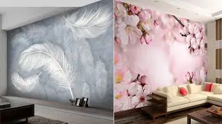 Top 100 Wallpaper Design Ideas 2024 | Living Room Wallpaper Interior | Wall Painting Design Ideas