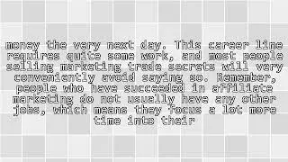 Do Not Believe Affiliate Marketing Is Easy Money
