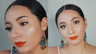 SUMMER GLOW & ORANGE LIPS
