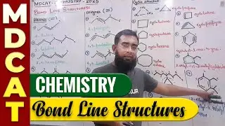 MDCAT Chemistry | Bond Line Structures | One Shot Lecture