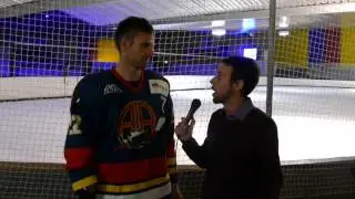 Josh Harding exhibition game interview