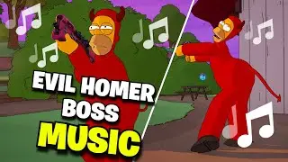 Fortnite | EVIL HOMER BOSS MUSIC (Idle & Aggro) Ch6 MS2