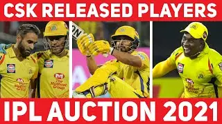 CSK Released Players - IPL 2021 | #Nettv4u