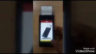 Android billing machine demo video