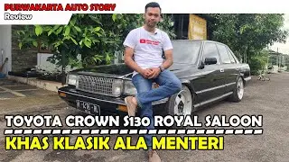 Review Toyota Crown Royal Saloon S130 |  Mobil Klasik Toyota