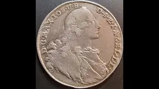 Złoty dukat Stefana Batorego z aukcji NumisPoland oraz 2 talary Bawarii z aukcji WCN