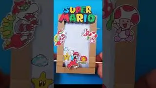 Super Mario Game from cardboard #shorts #supermario