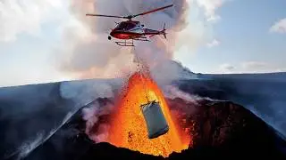 Scientists Dropped Trash Into A Volcano. What Happened Next Terrified The Entire World!