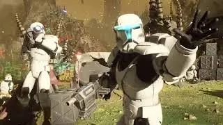 Star Wars Battlefront 2 - Battle Of Felicia - Cinematic NPC Wars
