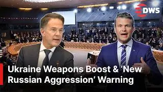 POWERFUL SUMMIT: Rutte & Hegseth Lead NATO Defence Summit |Ukraine Weapons Boost Plan Unveiled |AQ1E