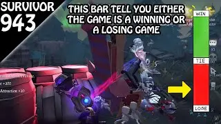 Win / Lose Bar that shows you the match's condition - Survivor Rank #943 (Identity v)