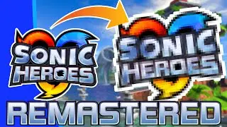 Sonic Heroes Logo Remastered Speed Paint