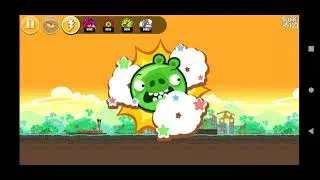 angry birds seasons go green get lucky round 