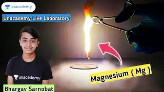 Artificial Sun 🌞 Burning Of Magnesium Metal Ribbon Experiment In Hindi | Unacademy Live Laboratory