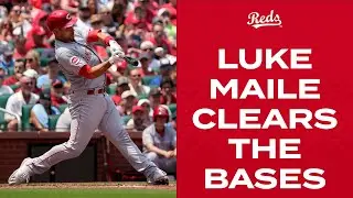 Luke Maile ropes 3-run double against Cardinals