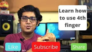 How to use 4th finger on violin || বেহালায় 4th finger এর ব্যবহার || Tutorial 7