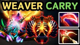 🔥 ABSOLUTE FARM GOD &mdash; WEAVER CARRY 940 GPM 1300 XPM | DOTA 2 🔥