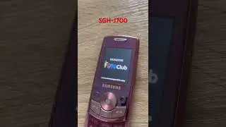 SGH-J700 startup and shutdown #oldsamsungphone #nokia #nokia #oldphone #oldtech #phone
