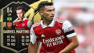 84 TOTW GABRIEL MARTINELLI PLAYER REVIEW FIFA 23