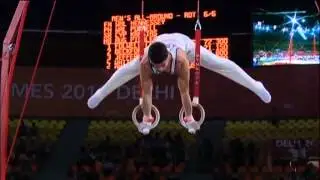 2010 Commonwealth Games Men's All Around Final Part 2