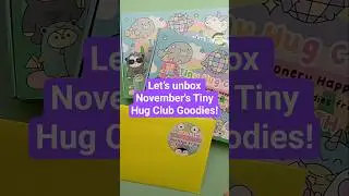 Time to peek at Novembers Tiny Hug Club Hedgehog Harvest Stationery Goodies!
