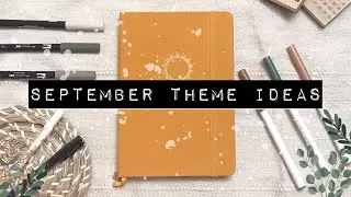 SEPTEMBER BULLET JOURNAL IDEAS | Easy Bullet Journal Themes | September 2021 Plan With Me | PWM