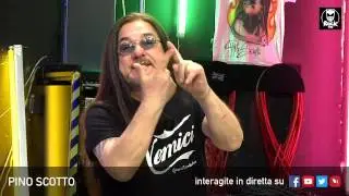 PINO SCOTTO 🔥 LIVE SU ROCK TV 🤘🏻📲 21 MARZO 2017