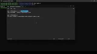 Compile and Run C code in ubuntu with GCC.Compiling C code in ubuntu. #cprogramming#ubuntu#gcc