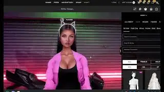 imvu game, realistic avatar and fashion