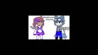 &bull;|&bull;cry and angry&bull;|&bull; #gachaclub #gachalife #memes #gachameme
