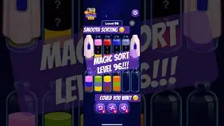 The Ultimate Magic Sort Challenge: Level 96 Walkthrough #games #game #gaming #puzzle #gameplay