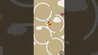 United Kingdom vs Spain #uk #spain #comment #wish #marblerun #shorts #countryballs