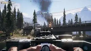 Far Cry 5 Mounted gun boat