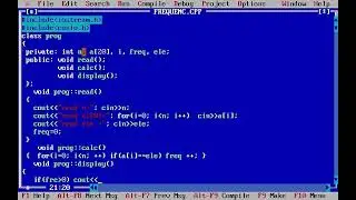 Write a program to find frequency of presence of an element in Array