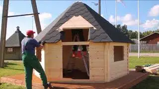 Montage kota grill finlandais / abri de jardin