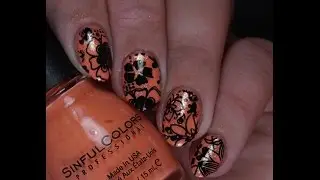 Born Pretty Store Rectangular Stamping Plate Demo