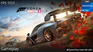 Forza Horizon 4 Gameplay Intel HD Graphics 520/620 | Intel HD Graphics 520 Game Test