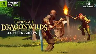 RUNESCAPE DRAGONWILDS First RTX 5090 Gameplay | ACTION RPG with INSANE GRAPHICS in Unreal Engine 5