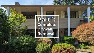 Part 1 Complete Drywall Removal Project | Asbestos Abatement in Bellevue, WA | Green River Abatement