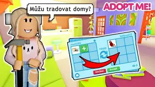 Postavila jsem DŮM a pak ho VYTRADOVALA! Roblox Adopt Me!