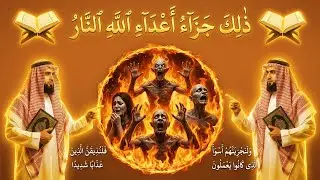 ذلك جزاء أعداء الله النار لكل جن وشيطان عدو لله وظالم وعاشق متسلط على عباد الله رقية قهر وطرد الجن