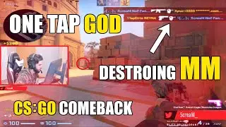 SCREAM PLAYS CS GO MM MIRAGE I ONESHOT ONE KILL I CSGO Twitch Stream