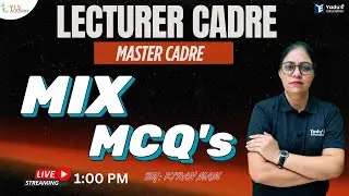 PSTET | MASTER CADRE | LECTURER | MIX MCQ'S | CLASS -34  # YADU EDUCATION