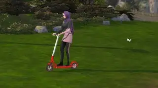 the sims 4 new scooter fuctional all age