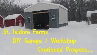 Building a set of custom garage doors on our Homestead