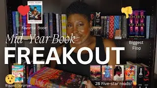Mid-Year Book Freakout Tag!! (Book Stats, Top 10 Books, Books That Surprised me)