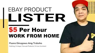 eBay Product Lister Online Jobs Work From Home eCommerce